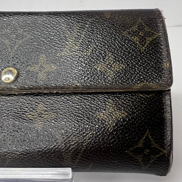 🤎Louis Vuitton Monogram Portefeuille Sarah Long Wallet | PRELOVED!!🤎🖤✔️☑️ - Picture 3 of 16